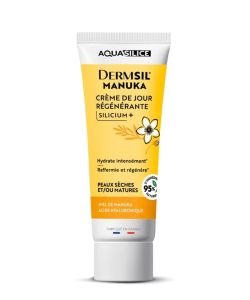 Soin Visage Jour Silicium/Manuka/Acide hyaluronique, 50&nbsp;ml